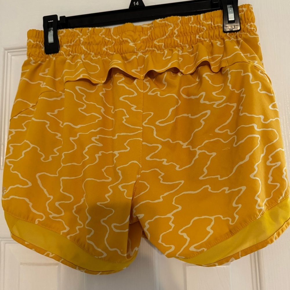 Athleta Marigold Athletic Shorts with‎ Elastic Waistband - Picture 5 of 6